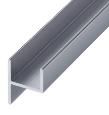 Extruded Aluminum F Channel